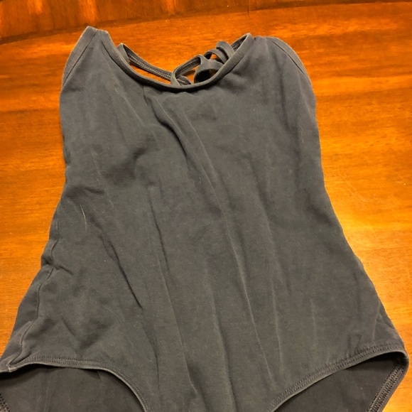 Navy Blue leotards Sz Small - Picture 6 of 8